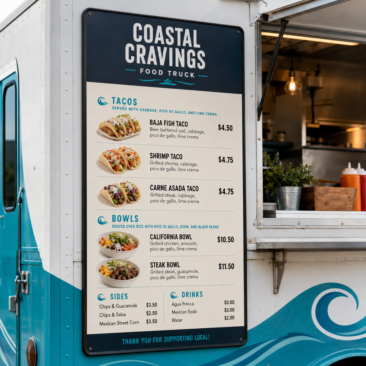 Food Truck Menuboards