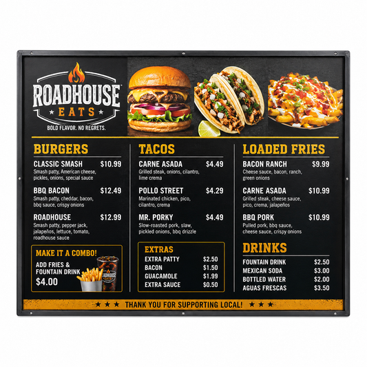 Food Truck Menuboards