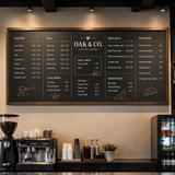 Wall Menu Boards